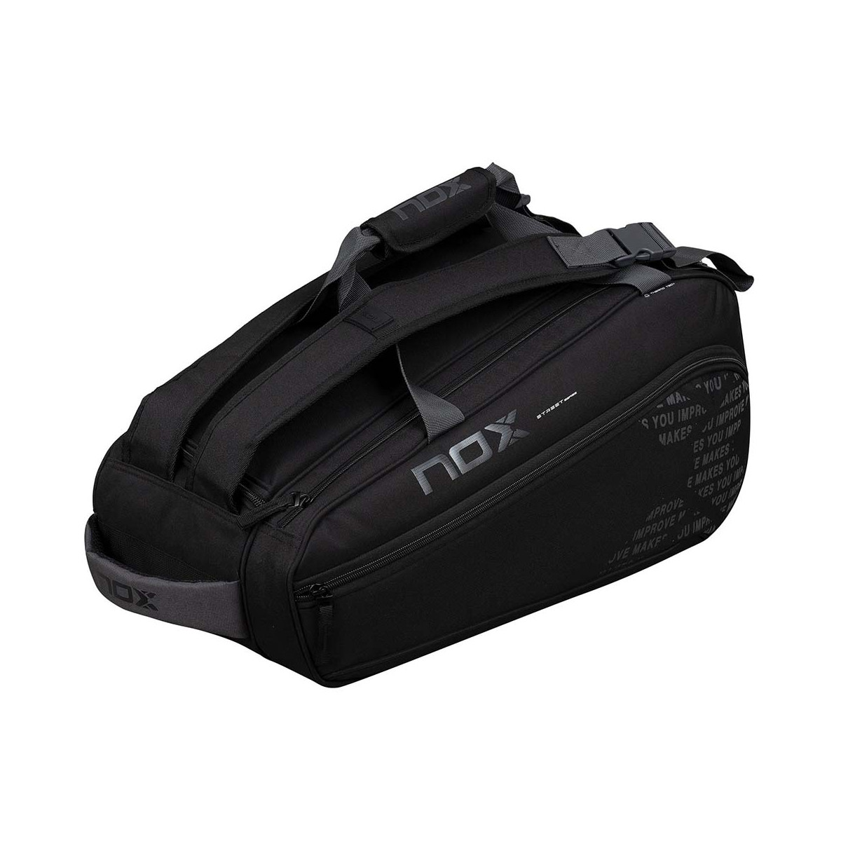 Nox Street Series Schl&auml;gertasche (Thermobag) Schwarz / Grau