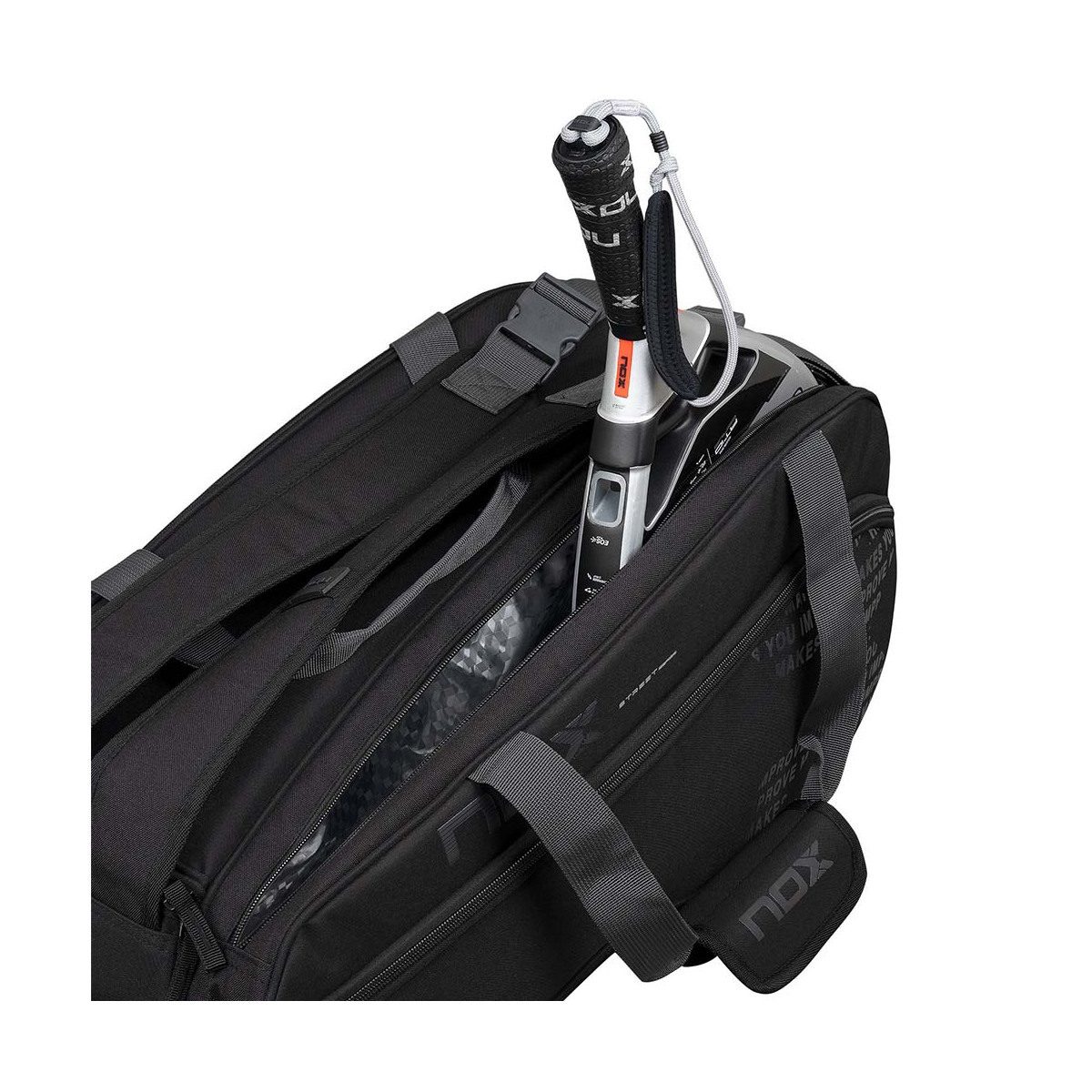 Nox Street Series Schl&auml;gertasche (Thermobag) Schwarz / Grau