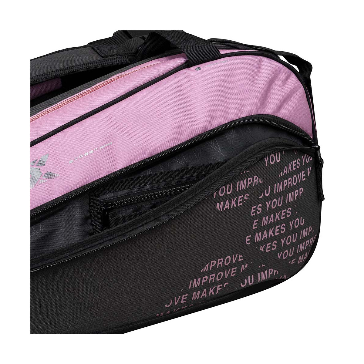 Nox Street Series Schl&auml;gertasche (Thermobag) Grau / Rosa