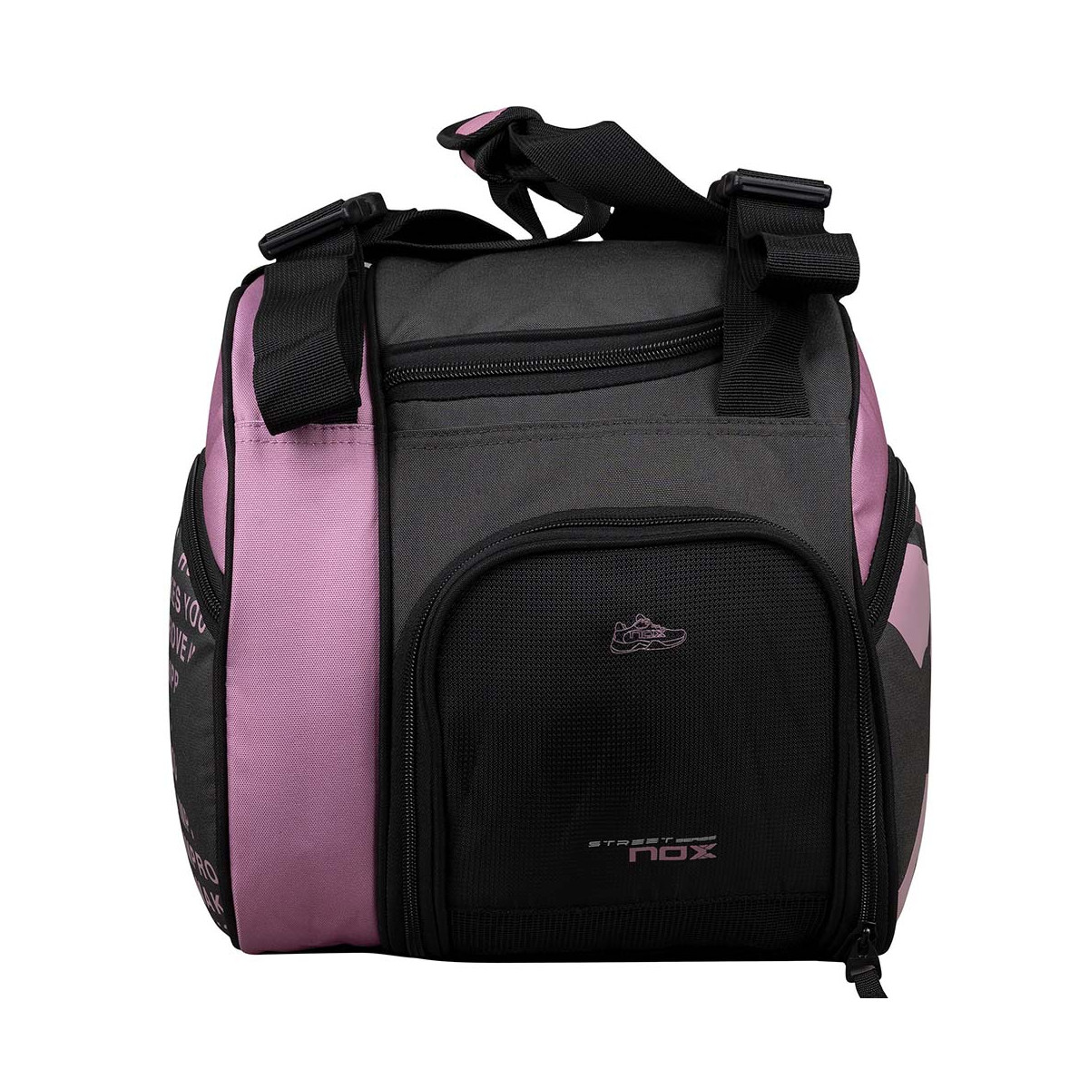 Nox Street Series Schl&auml;gertasche (Thermobag) Grau / Rosa