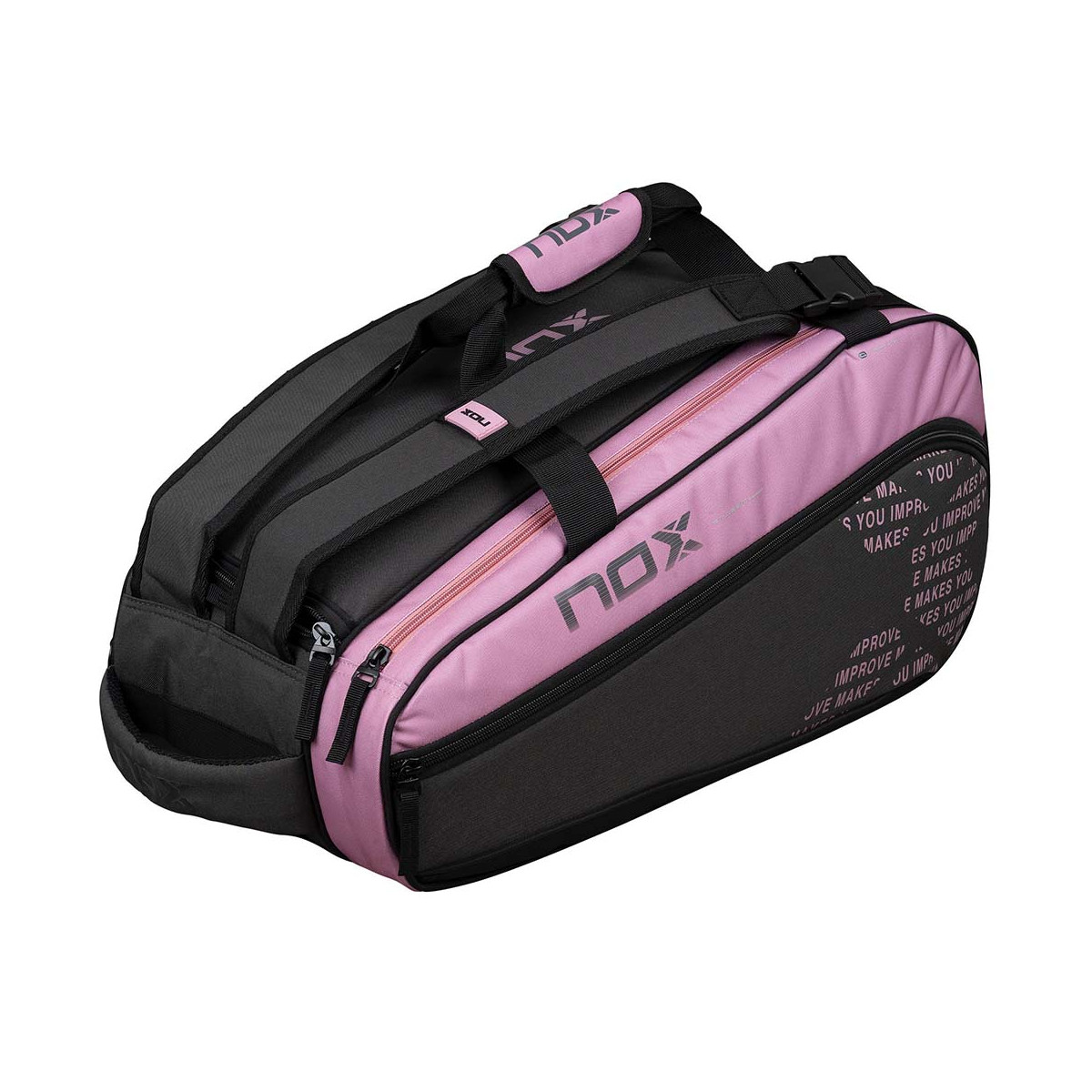 Nox Street Series Schl&auml;gertasche (Thermobag) Grau / Rosa
