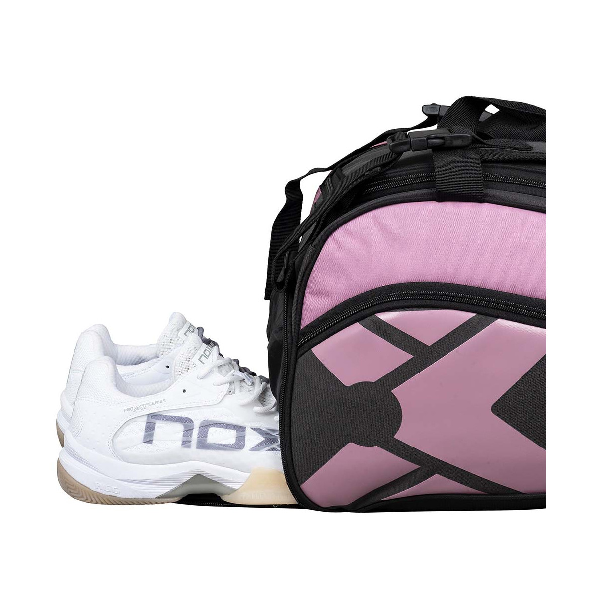 Nox Street Series Schl&auml;gertasche (Thermobag) Grau / Rosa