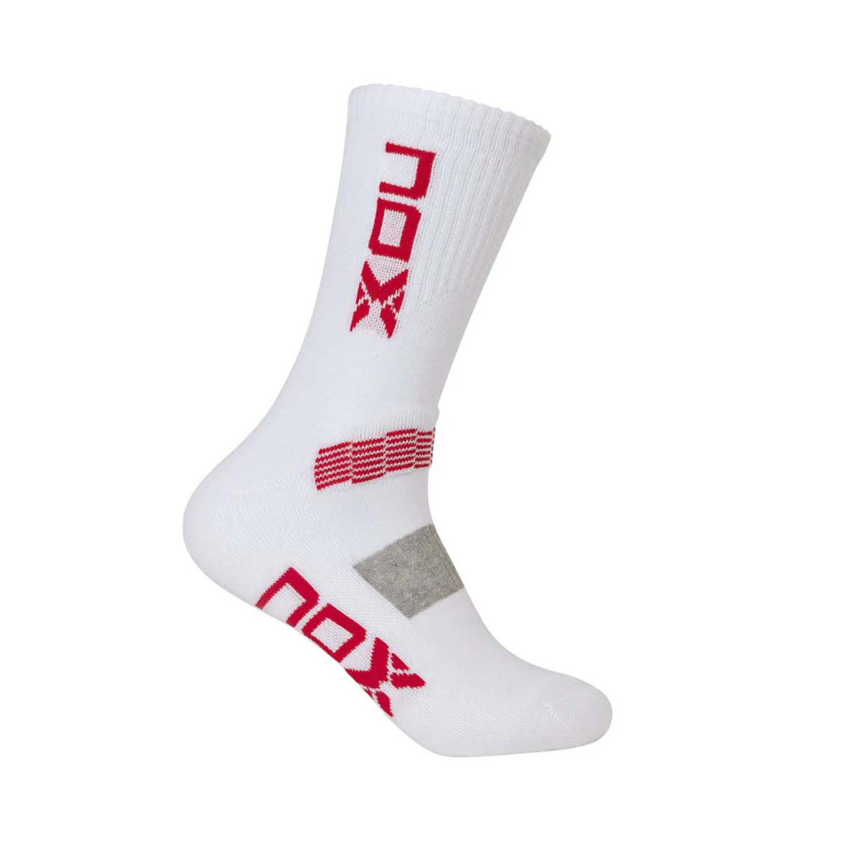 Nox Crew Socken Wei&szlig; / Rot