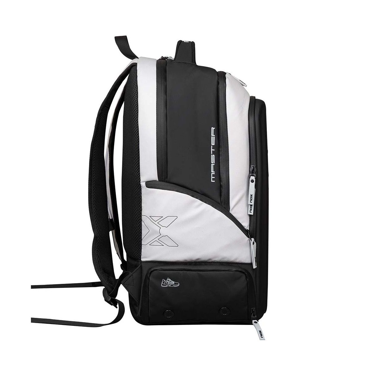 Nox Luxury Master Series Rucksack Wei&szlig; / Schwarz