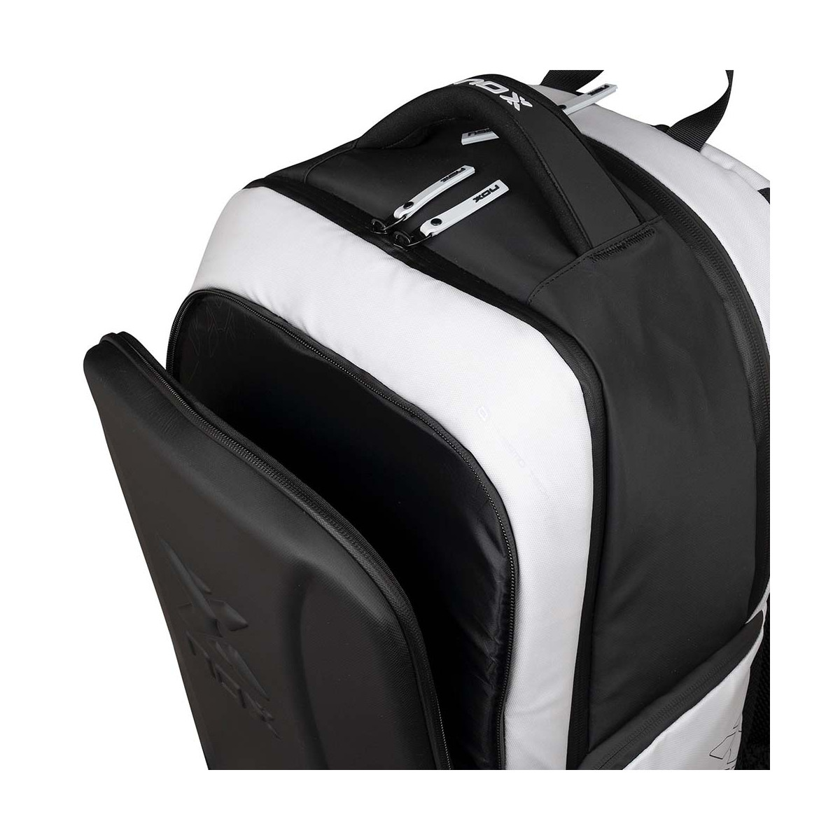 Nox Luxury Master Series Rucksack Wei&szlig; / Schwarz