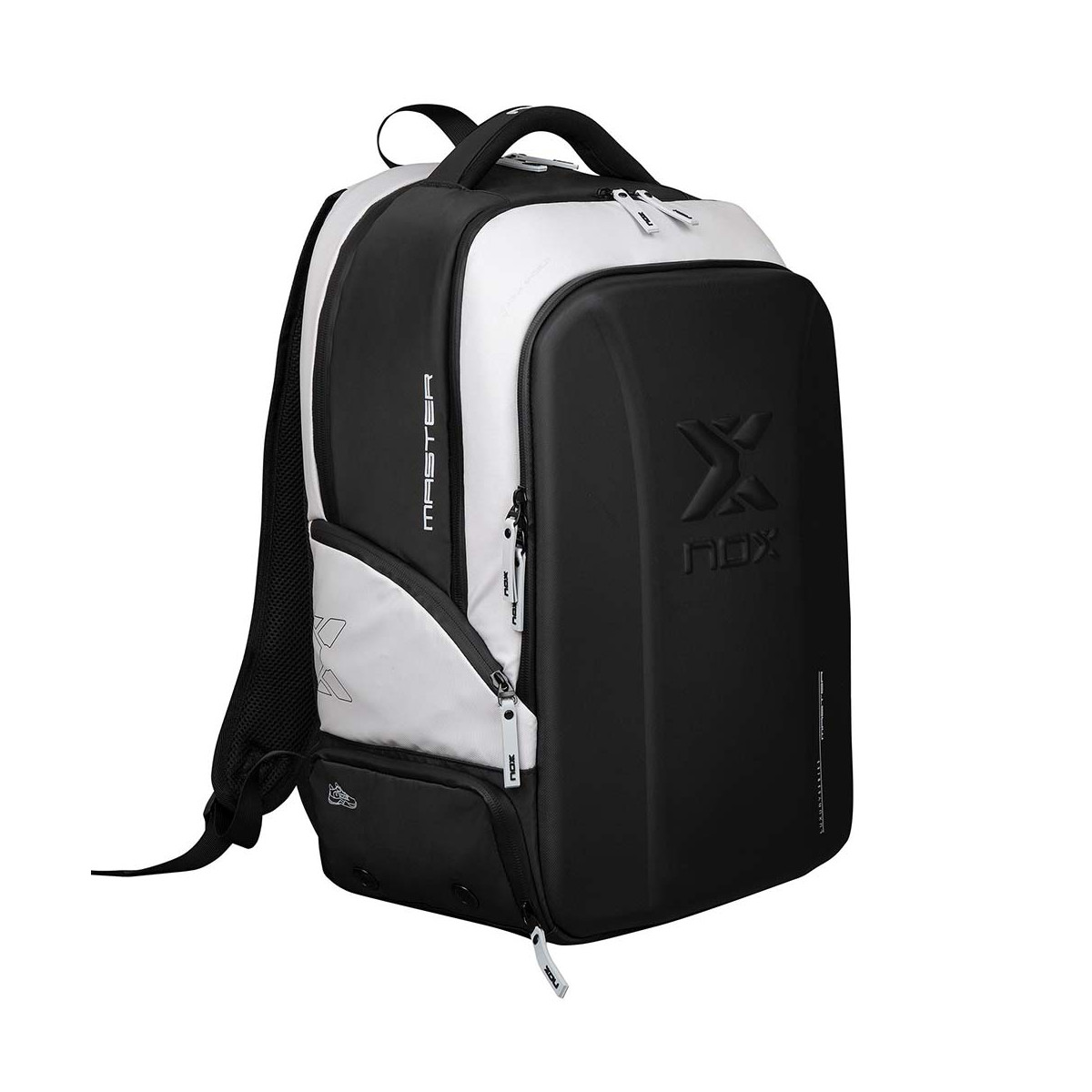 Nox Luxury Master Series Rucksack Wei&szlig; / Schwarz