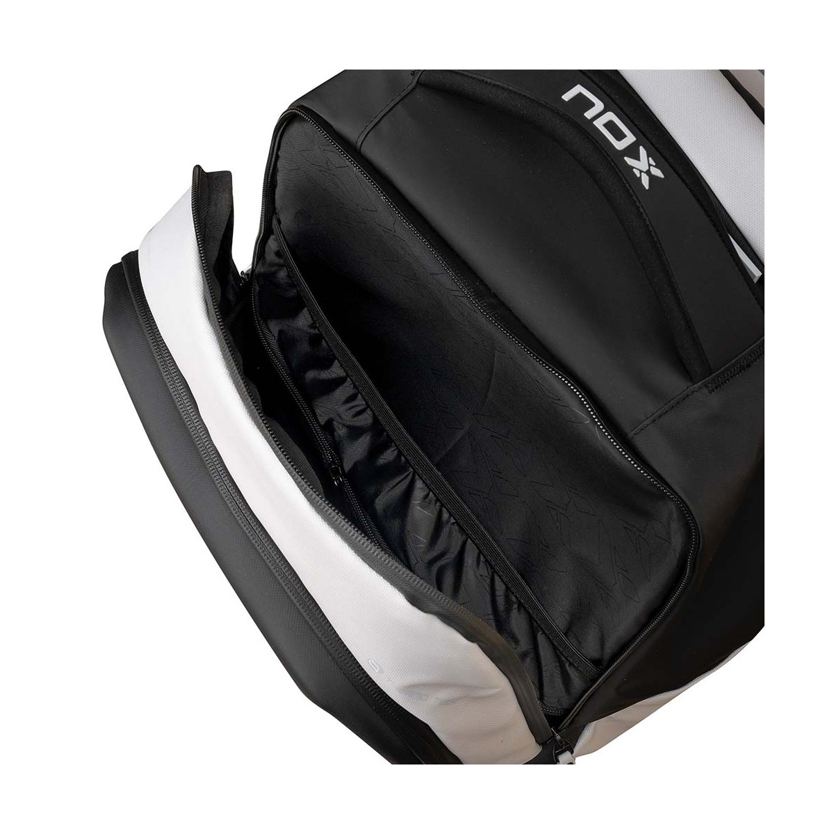 Nox Luxury Master Series Rucksack Wei&szlig; / Schwarz