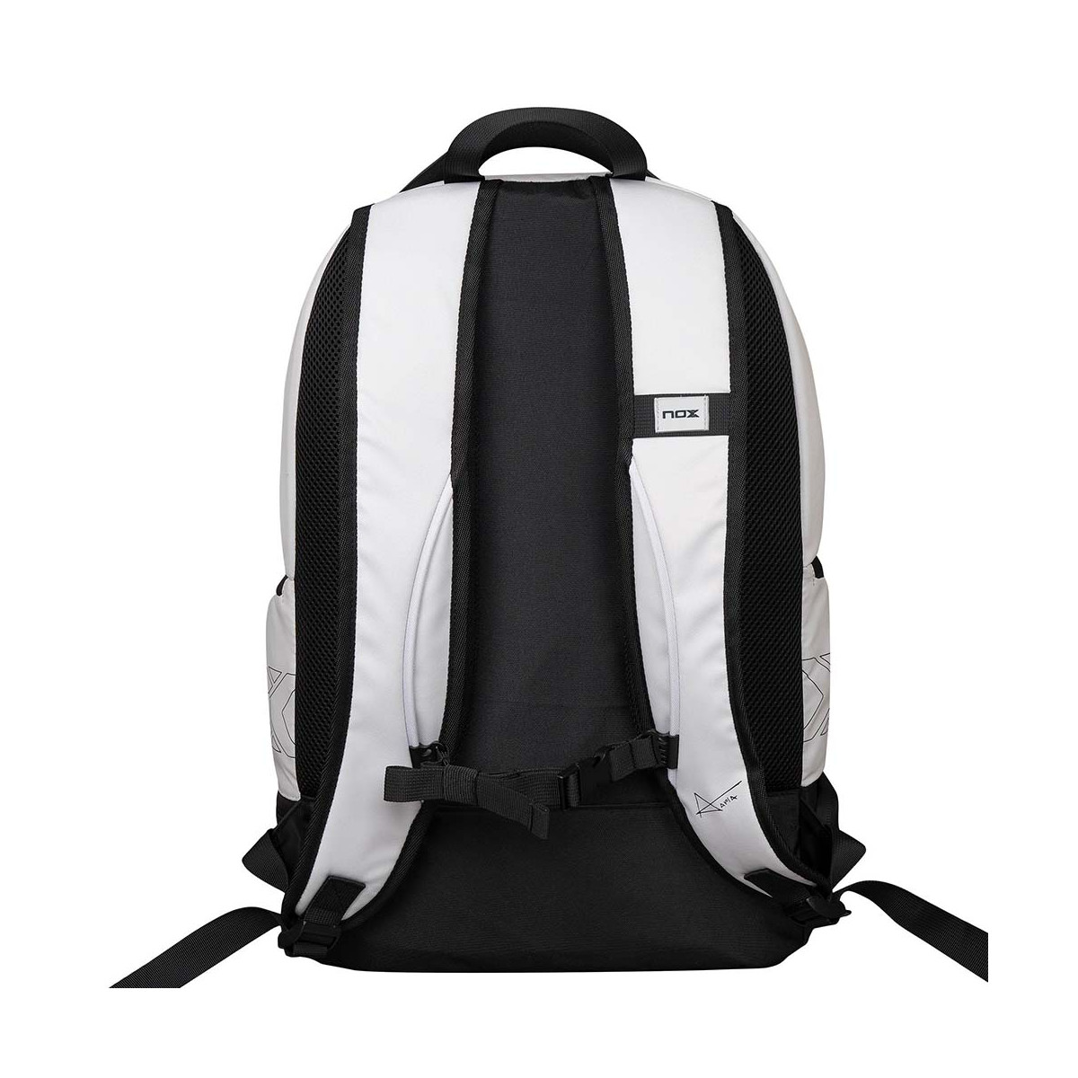 Nox Luxury Master Series Rucksack Wei&szlig; / Schwarz