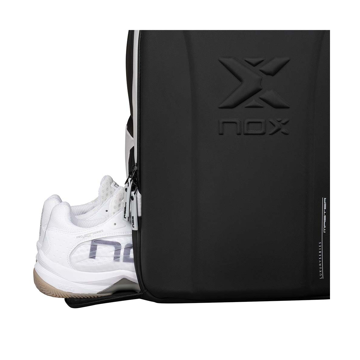 Nox Luxury Master Series Rucksack Wei&szlig; / Schwarz