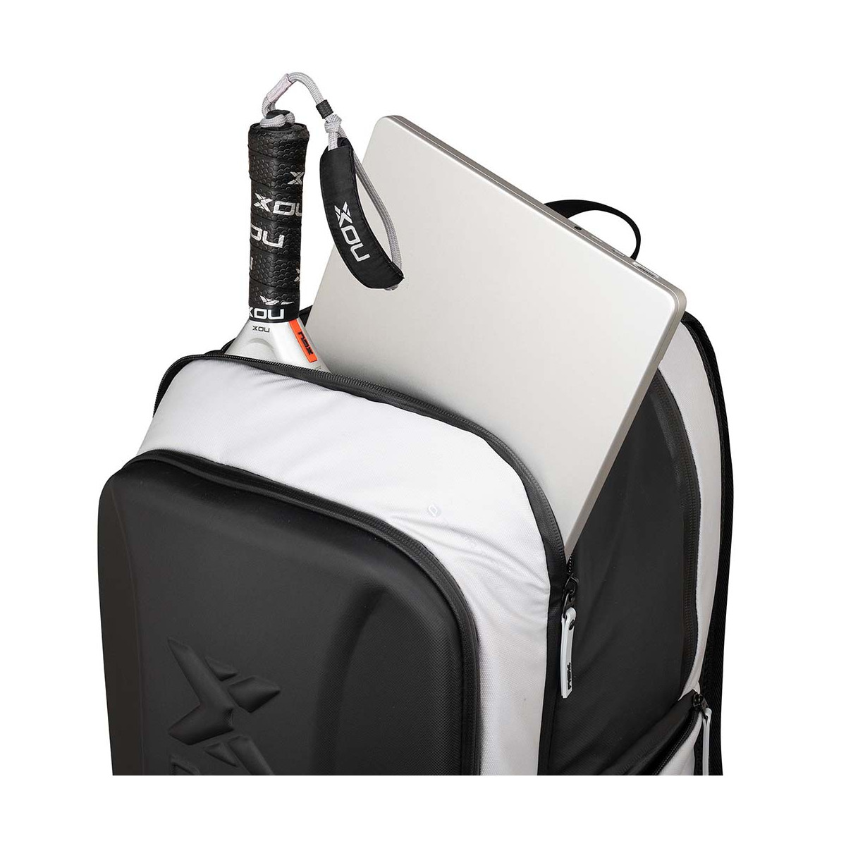 Nox Luxury Master Series Rucksack Wei&szlig; / Schwarz