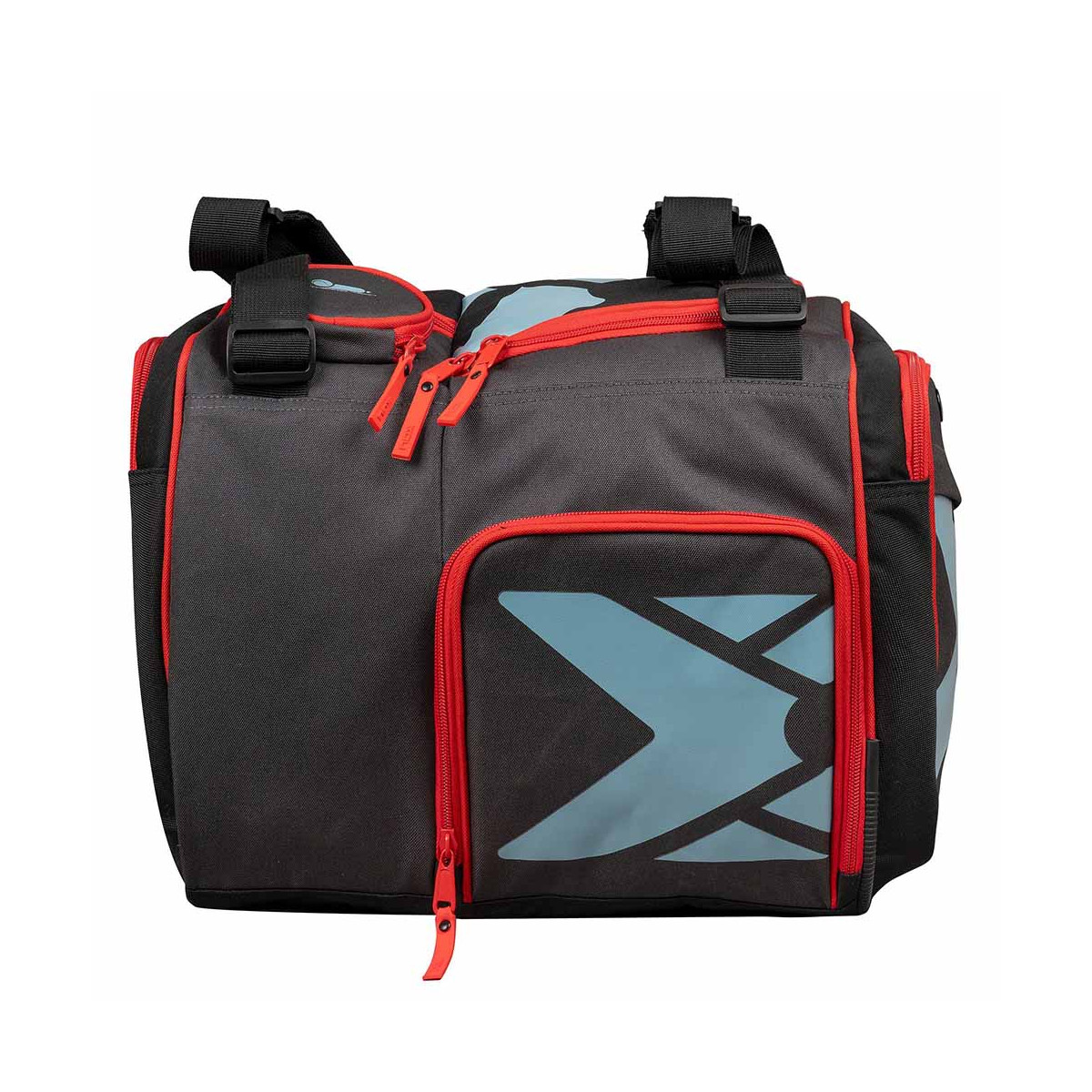 Nox ML10 Competition XL Compact Schl&auml;gertasche (Thermobag) Grau / Rot