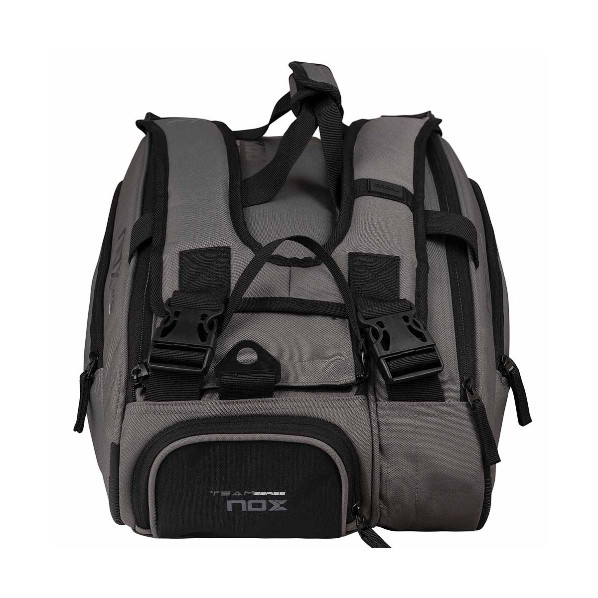 Nox AT10 Team Schl&auml;gertasche (Thermobag) Grau / Schwarz