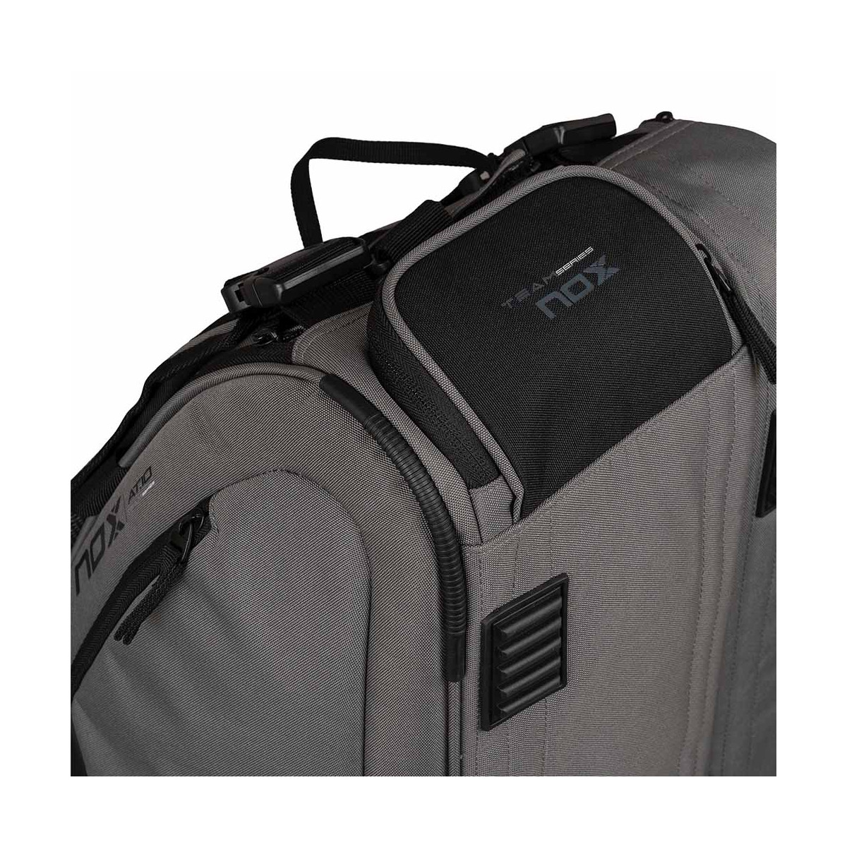 Nox AT10 Team Schl&auml;gertasche (Thermobag) Grau / Schwarz