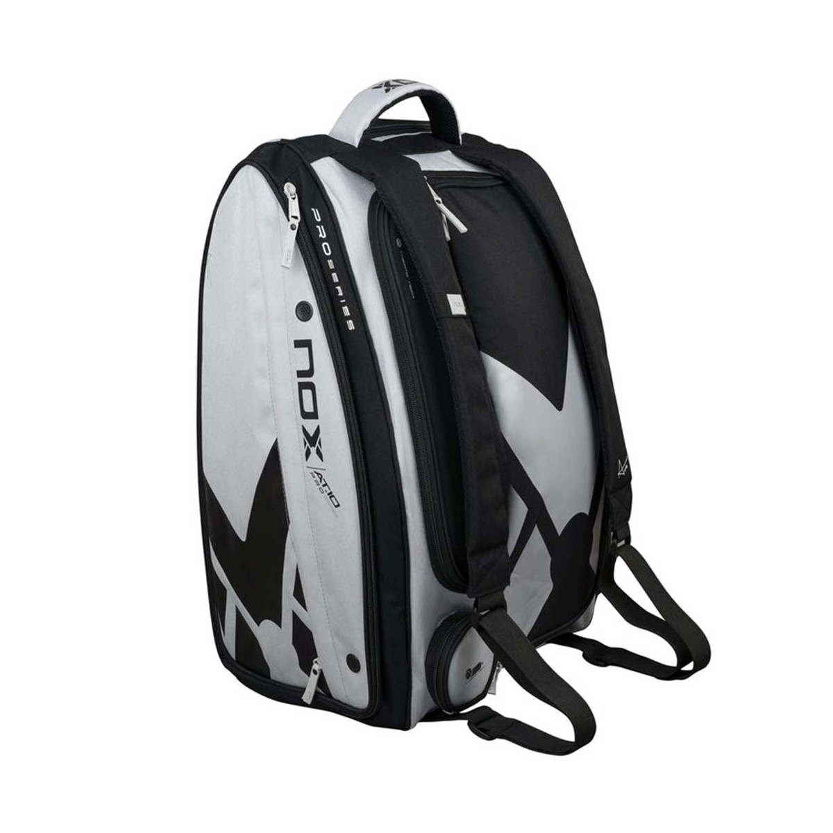 Nox AT10 Competition XL Compact Schl&auml;gertasche (Thermobag) Grau / Schwarz