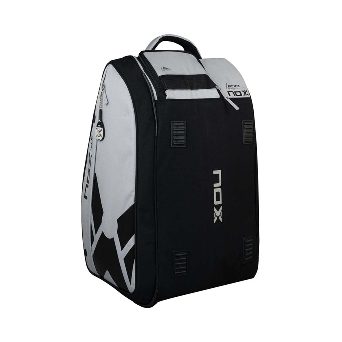 Nox AT10 Competition XL Compact Schl&auml;gertasche (Thermobag) Grau / Schwarz