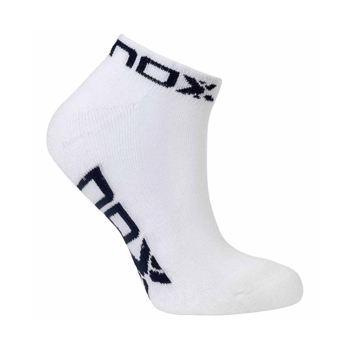 Nox Pinkies Socken Damen Wei&szlig; / Marineblau