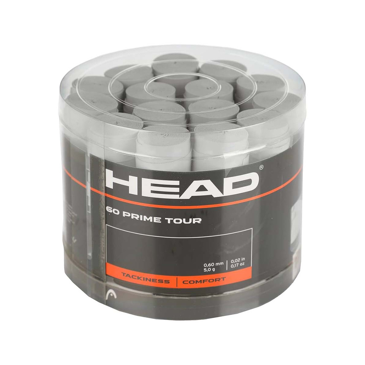 Head Prime Tour Overgrip Grau 60er-Pack