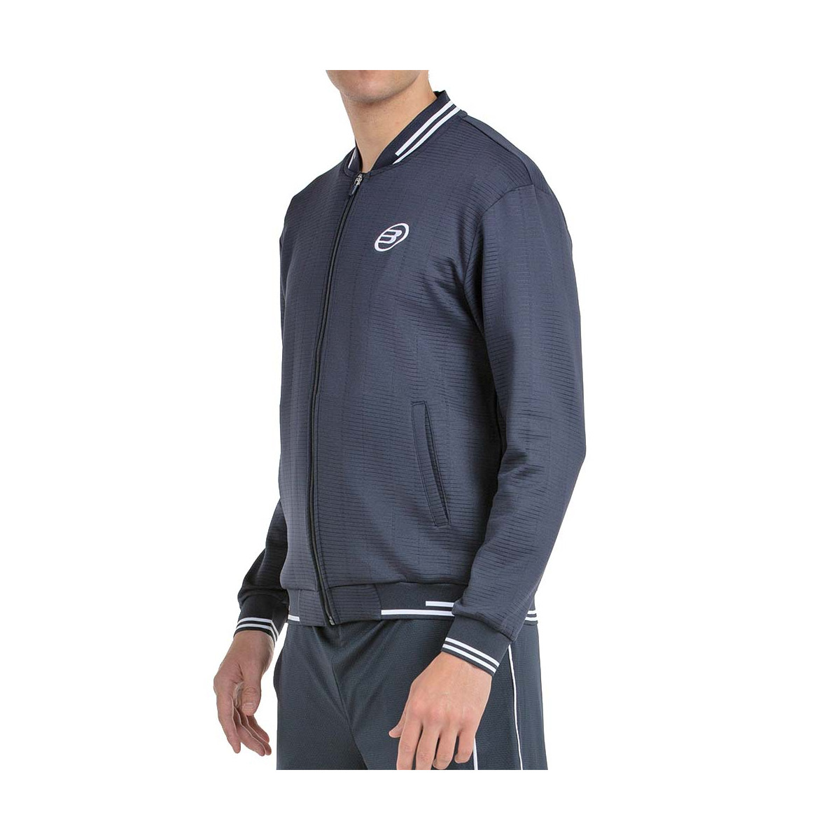 Bullpadel Trombe Jacke Marineblau