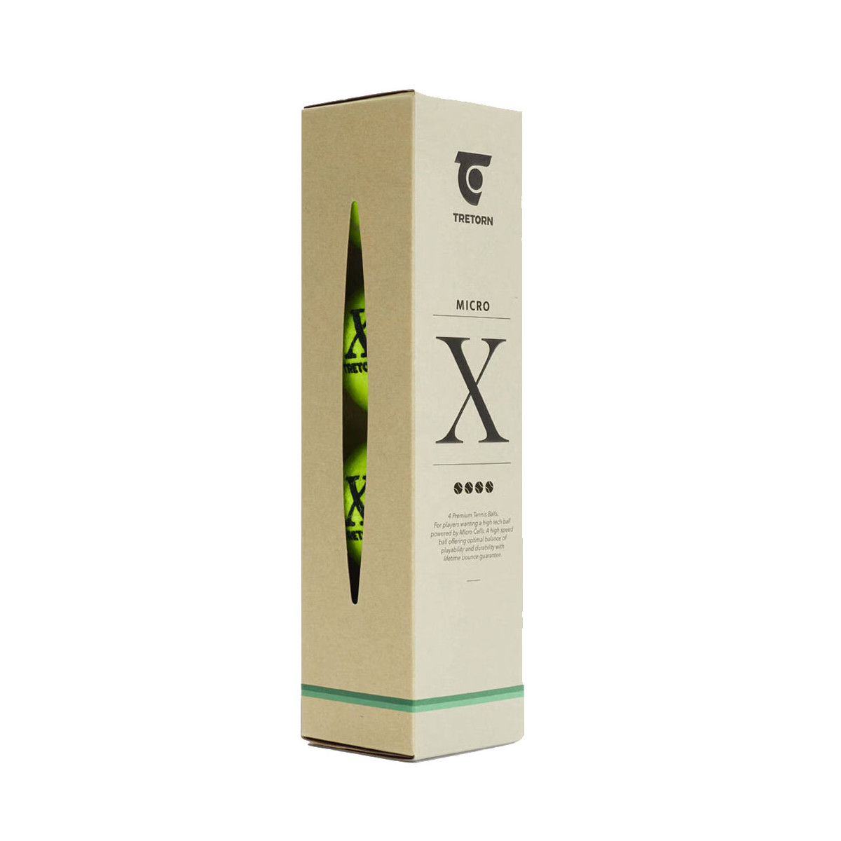 Tretorn Micro X Tennisb&auml;lle 4er-Dose