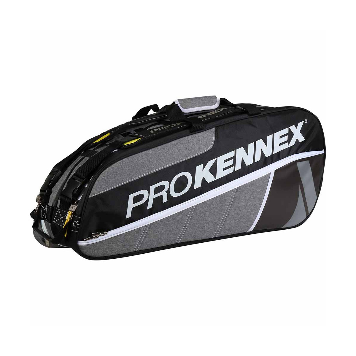 Pro Kennex Double Schl&auml;gertasche (Thermobag) Grau