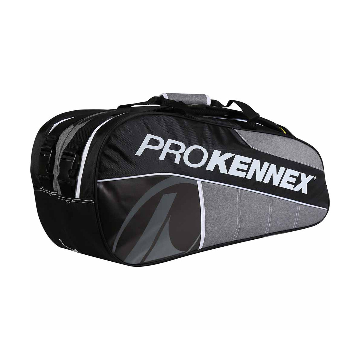 Pro Kennex Double Schl&auml;gertasche (Thermobag) Grau
