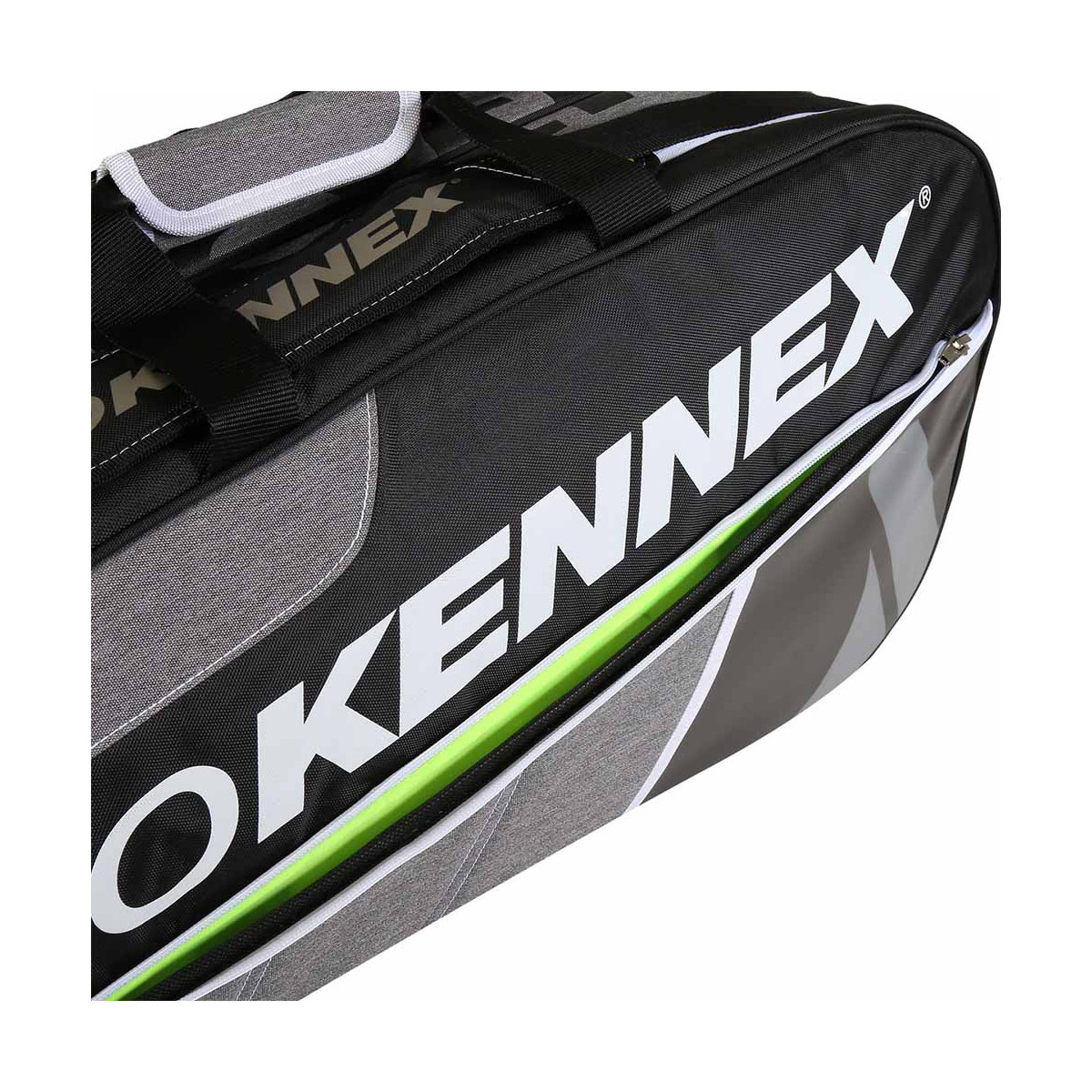 Pro Kennex Double Schl&auml;gertasche (Thermobag) Grau