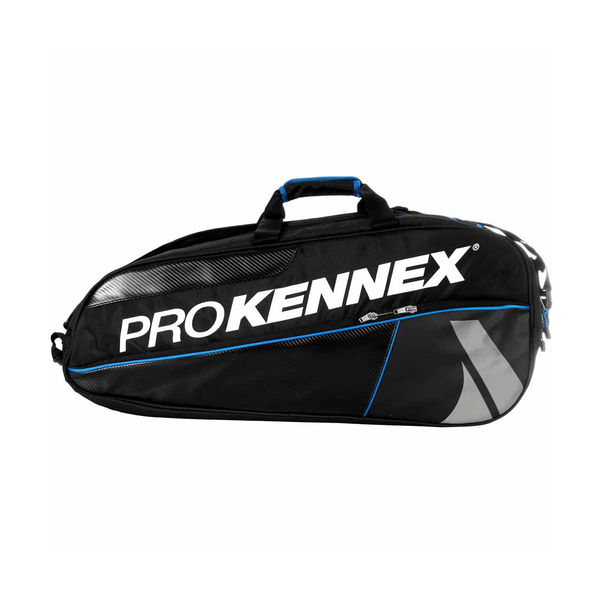 Pro Kennex Double Schl&auml;gertasche (Thermobag) Schwarz / Blau