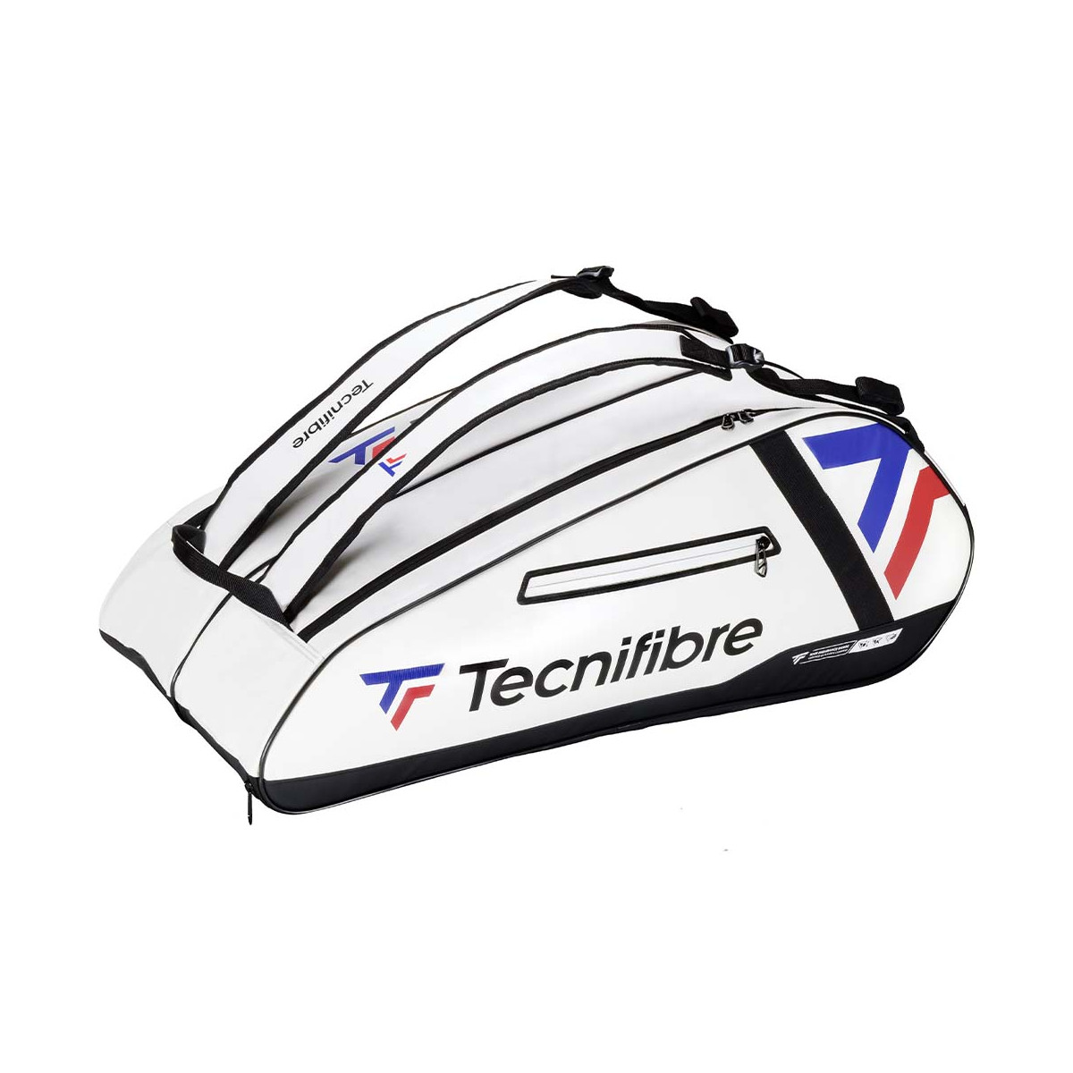 Tecnifibre Tour Endurance 12R Schl&auml;gertasche Wei&szlig; / Schwarz