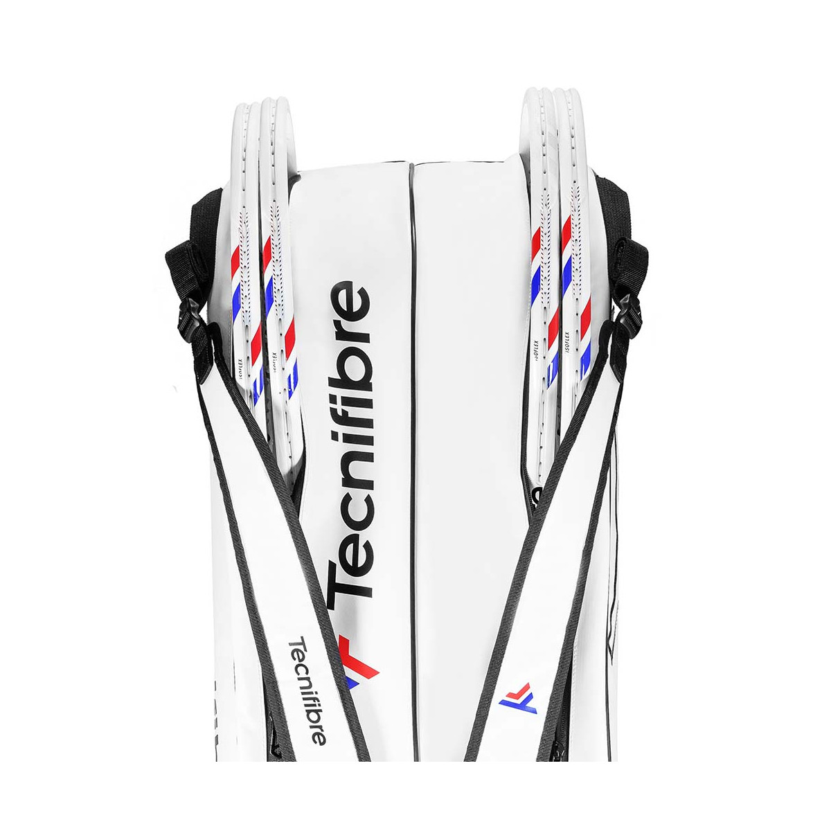 Tecnifibre Tour Endurance 12R Schl&auml;gertasche Wei&szlig; / Schwarz