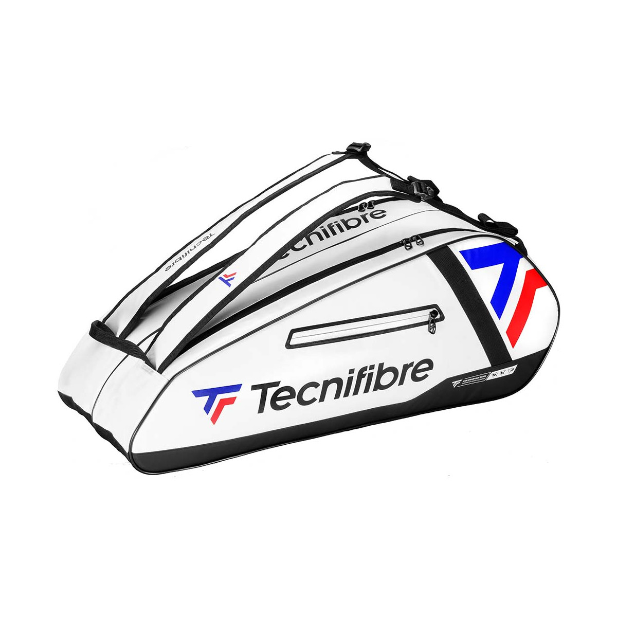 Tecnifibre Tour Endurance 6R Schl&auml;gertasche Wei&szlig; / Schwarz