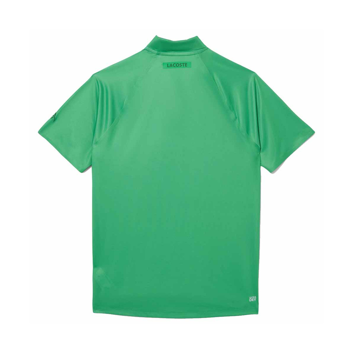 Lacoste Tennis Novak Djokovic Player Poloshirt Gr&uuml;n / Wei&szlig;