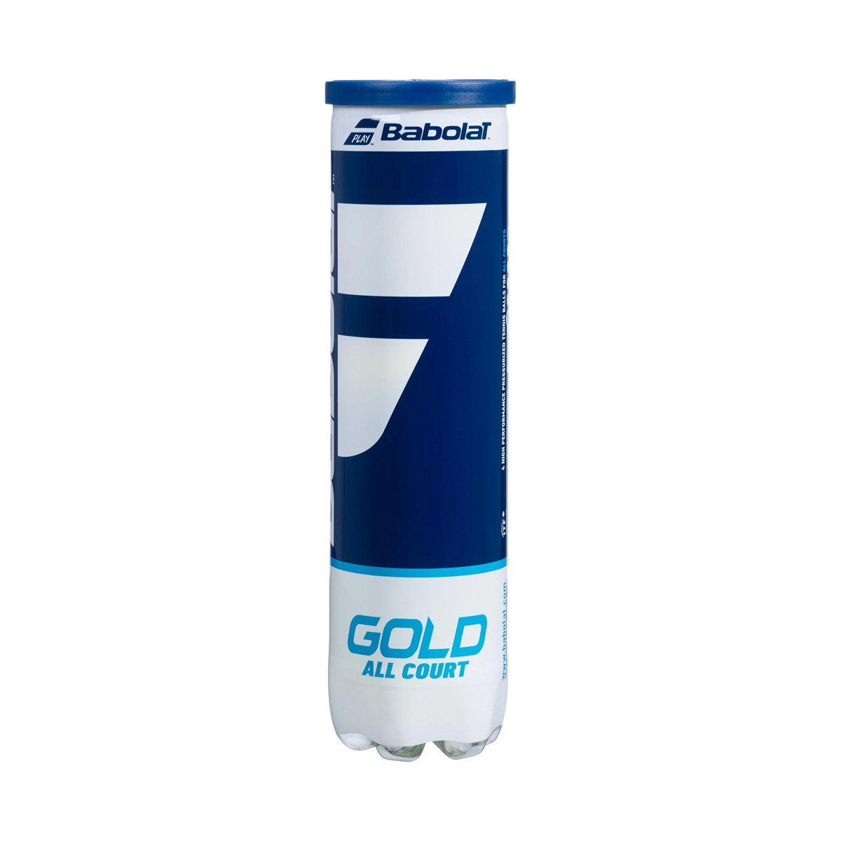 Babolat Gold All Court Tennisb&auml;lle Karton (18 Dosen &agrave; 4 B&auml;lle)
