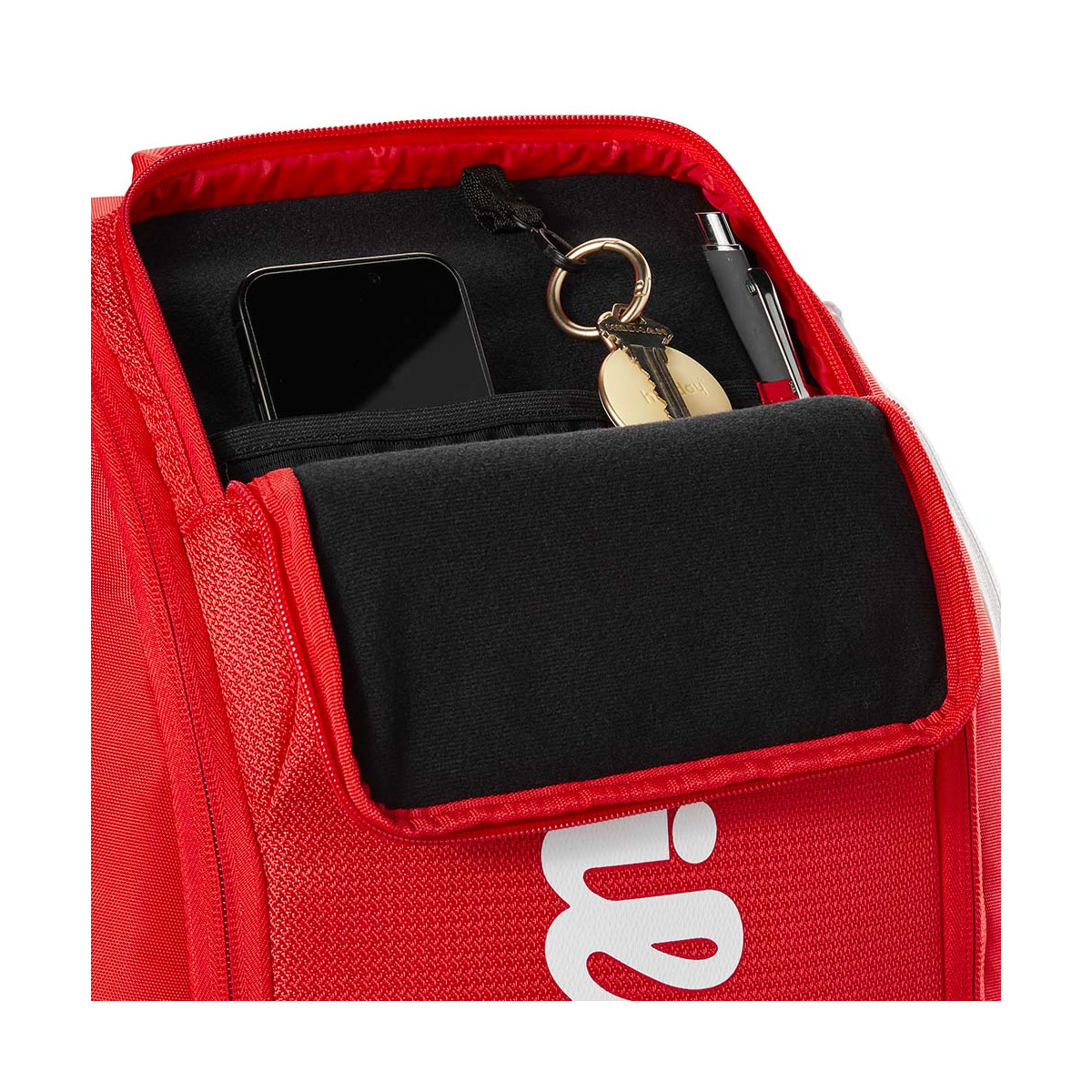 Wilson Super Tour Rucksack Rot