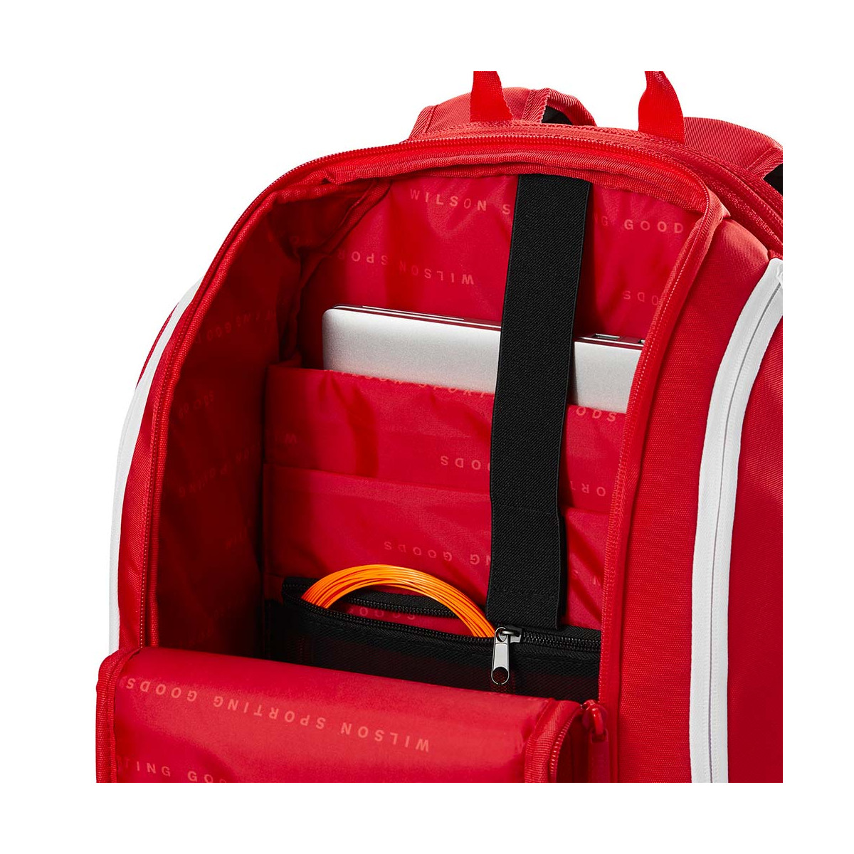 Wilson Super Tour Rucksack Rot