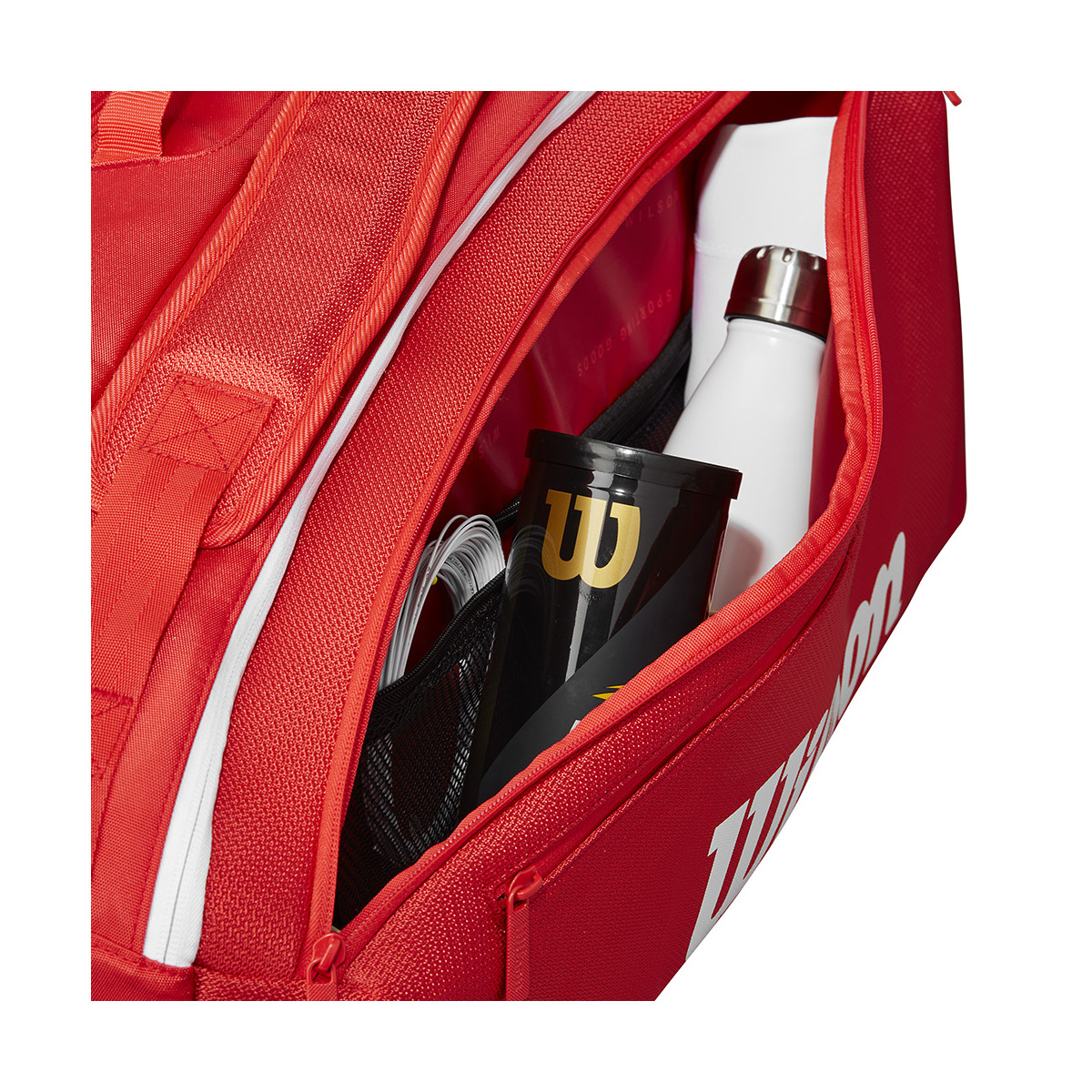 Wilson Super Tour 15R Rot 2025 Schl&auml;gertasche (Thermobag)