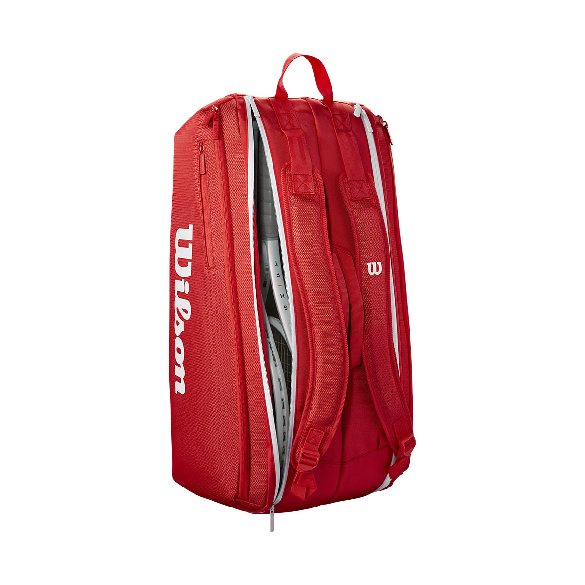 Wilson Super Tour 9R Rot 2025 Schl&auml;gertasche (Thermobag)