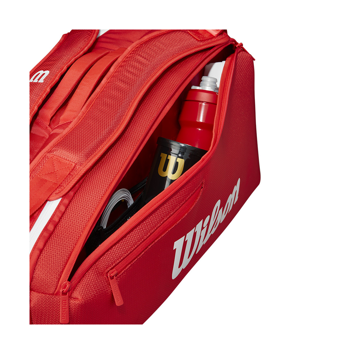 Wilson Super Tour 6R Rot 2025 Schl&auml;gertasche (Thermobag)
