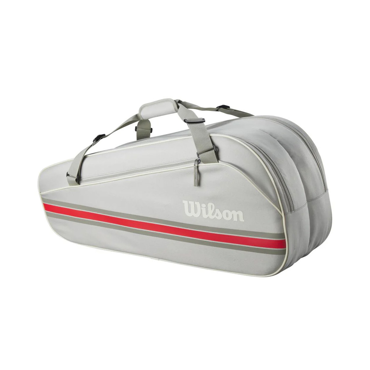 Wilson Team 6R Schl&auml;gertasche Grau