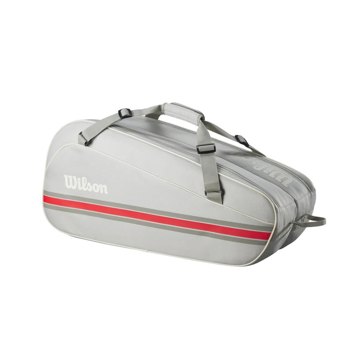 Wilson Team 6R Schl&auml;gertasche Grau