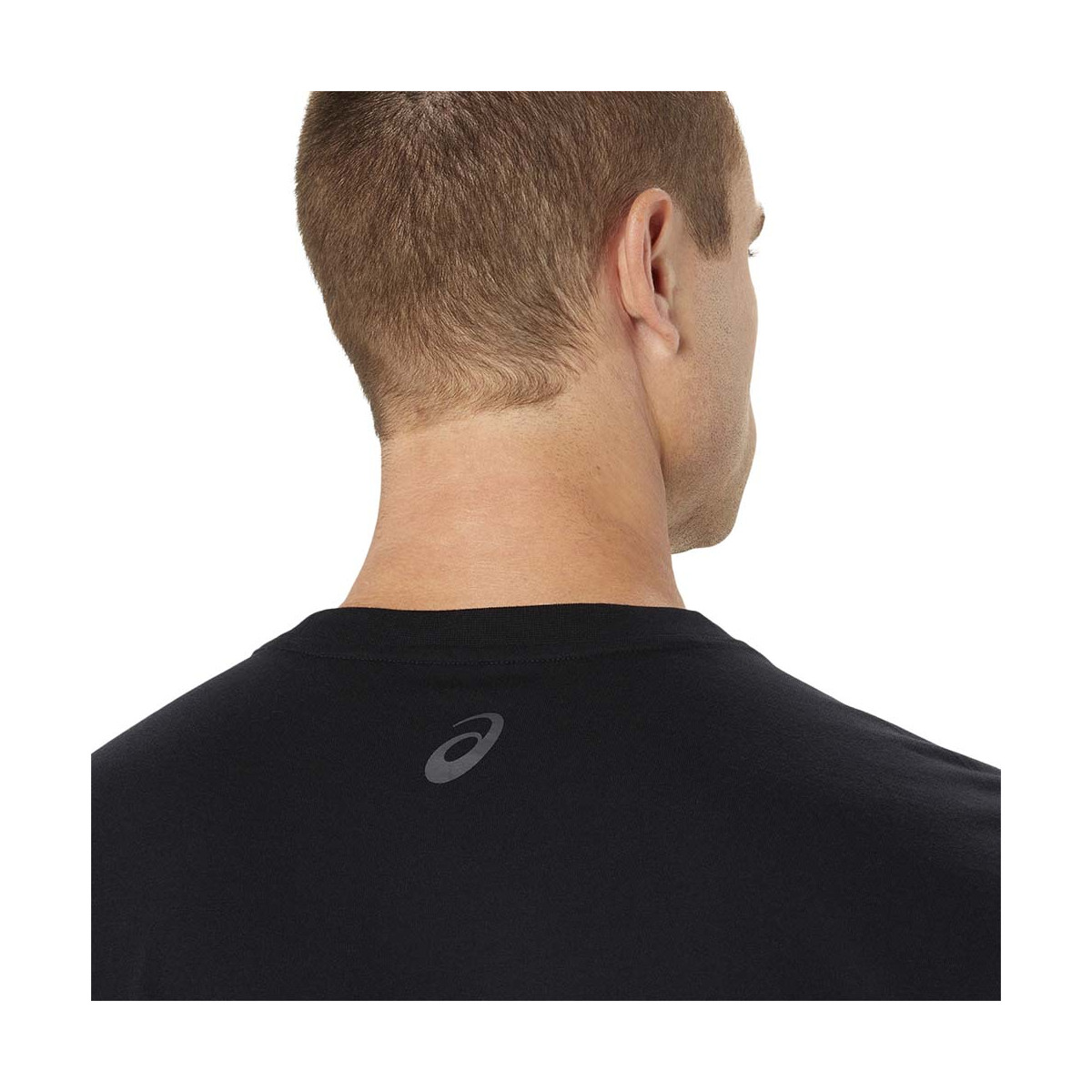 Asics Logo SS T-Shirt Schwarz
