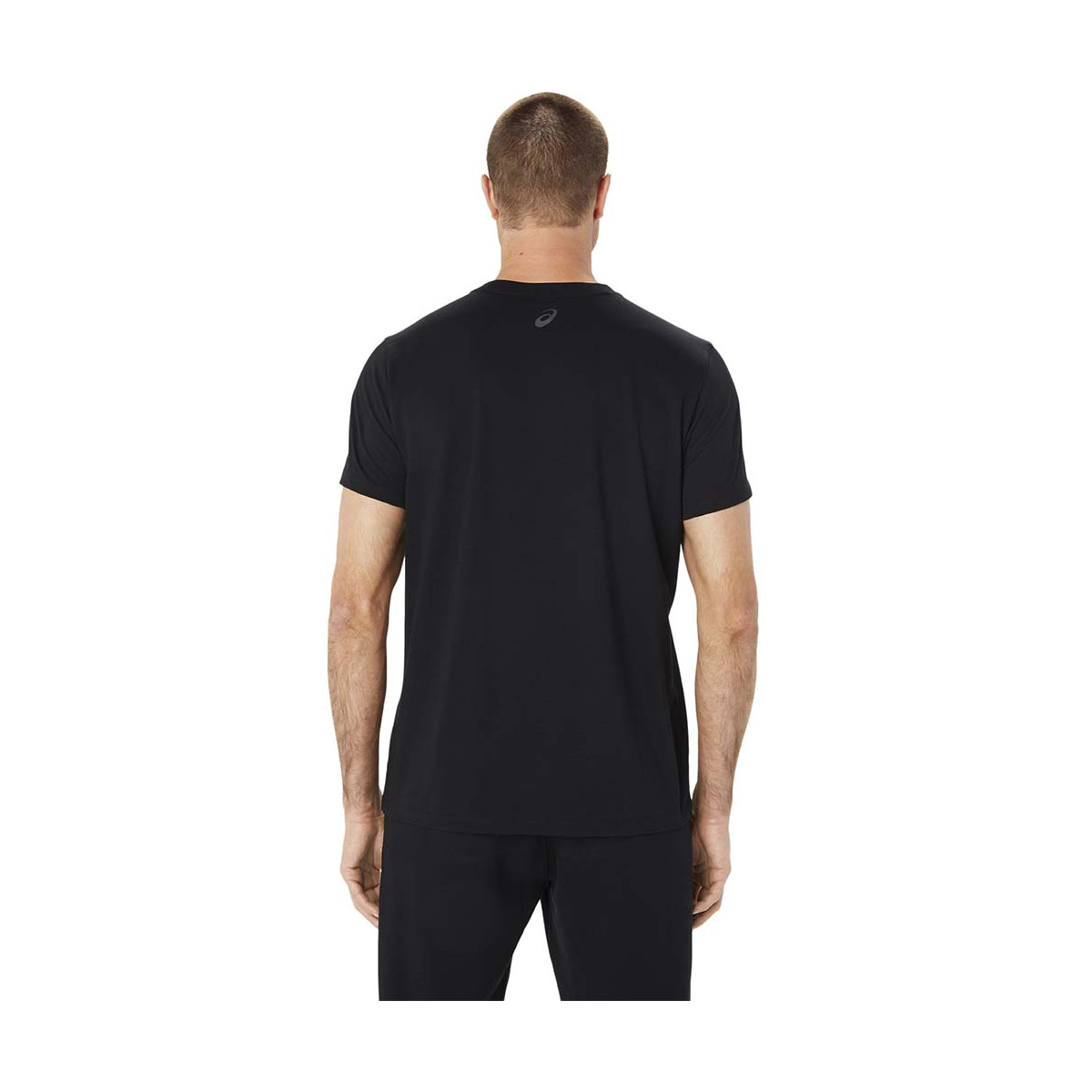 Asics Logo SS T-Shirt Schwarz