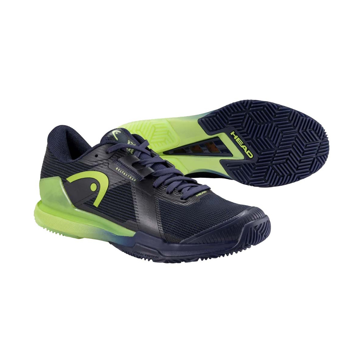 Head Sprint Pro 4.0 Padelschuhe Marineblau / Gr&uuml;n