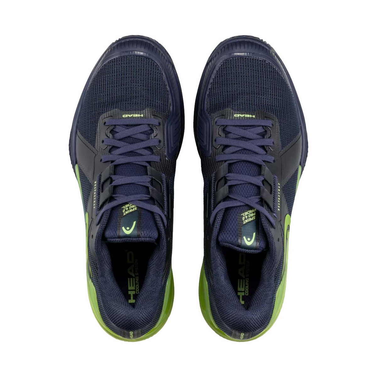 Head Sprint Pro 4.0 Padelschuhe Marineblau / Gr&uuml;n