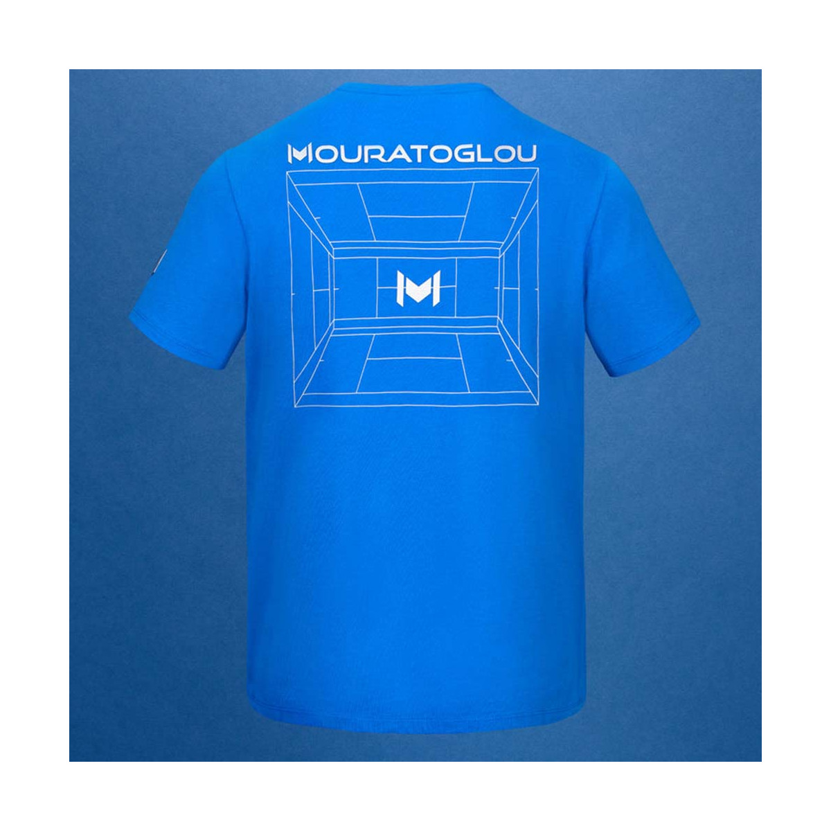 Mouratoglou Graphic Melbourne T-Shirt Blau
