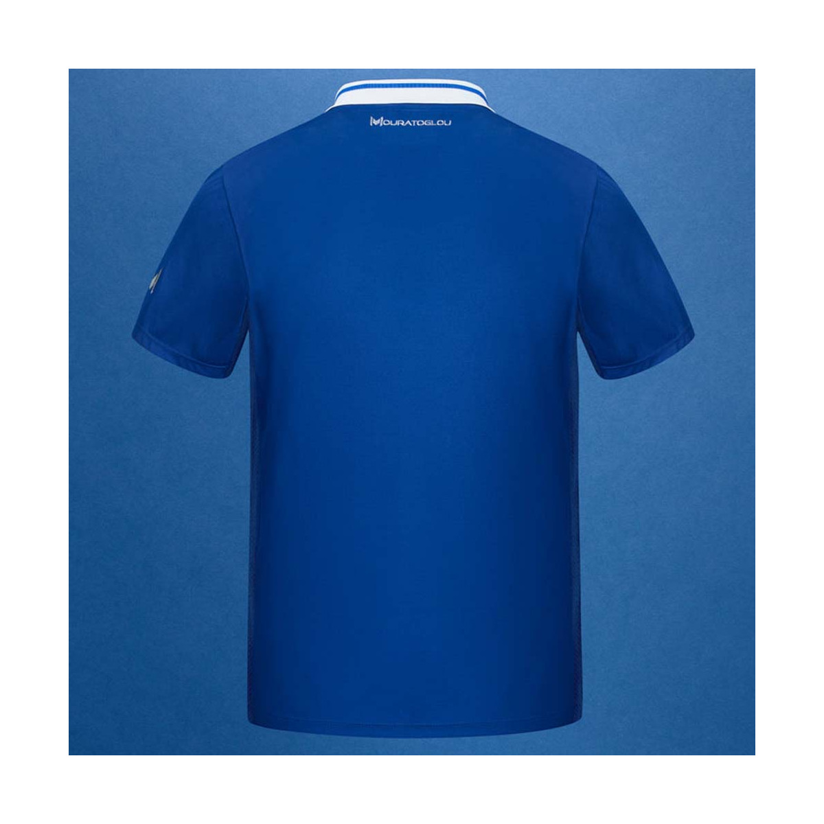 Mouratoglou Match Melbourne Poloshirt Wei&szlig; / Blau