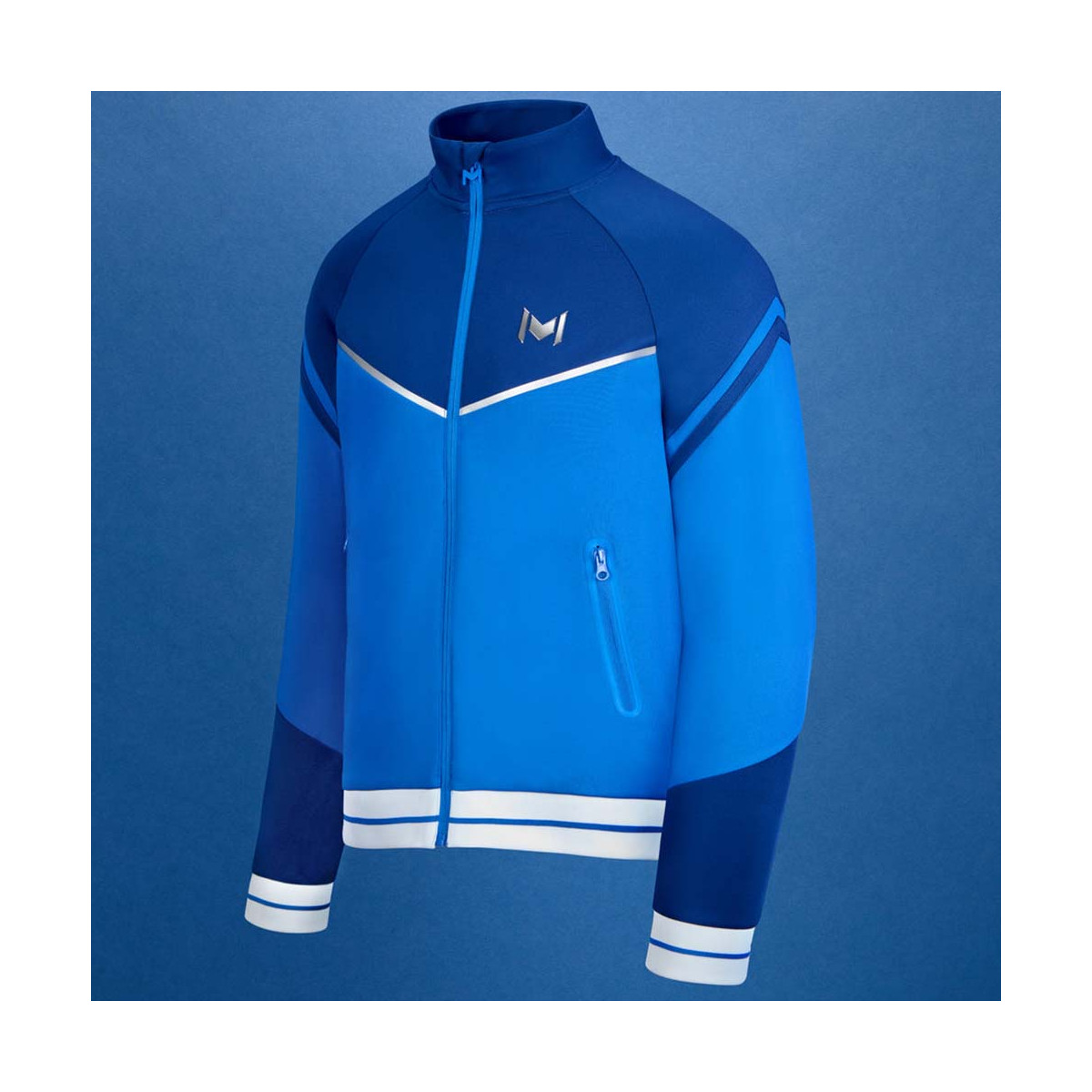Mouratoglou Melbourne Jacke Blau