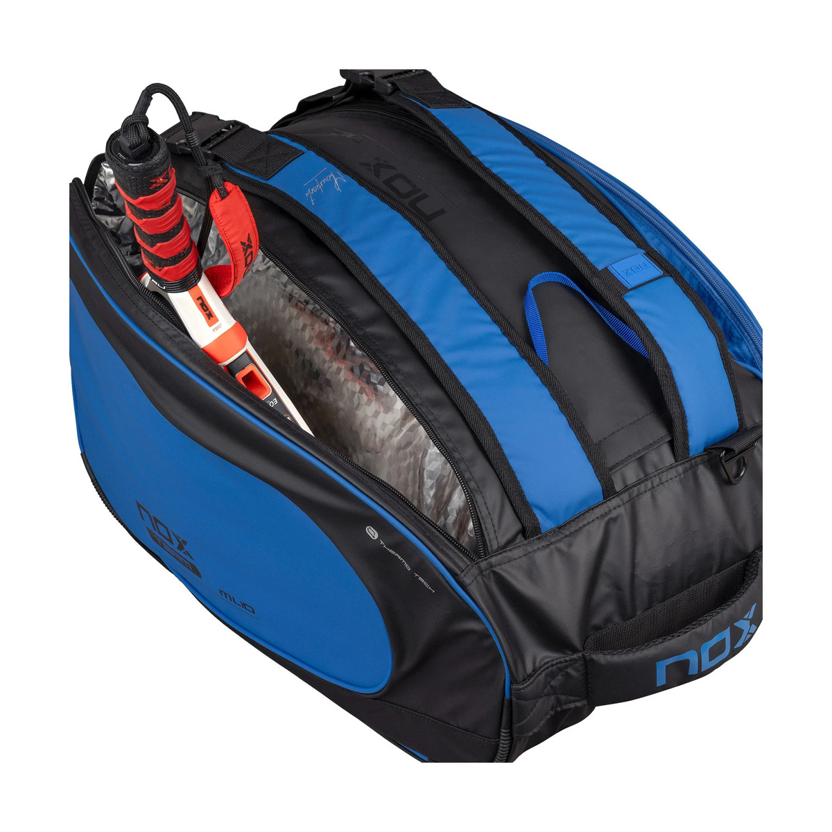 Nox ML10 Team Schl&auml;gertasche (Thermobag) Schwarz / Blau