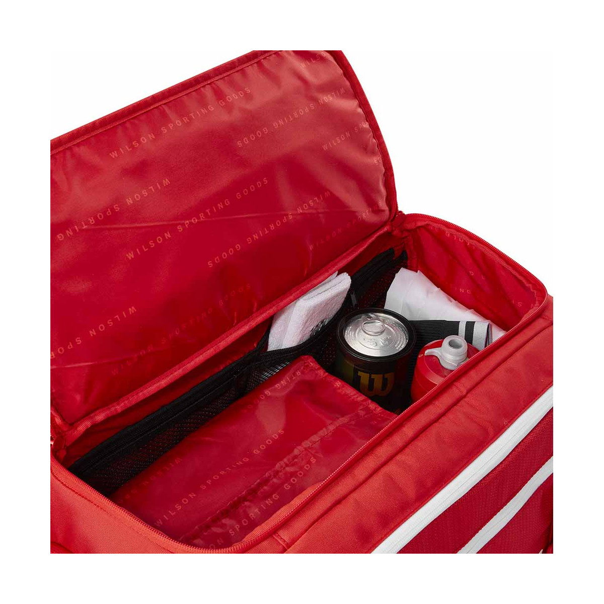 Wilson Super Tour Coaches Duffle Bag Rot