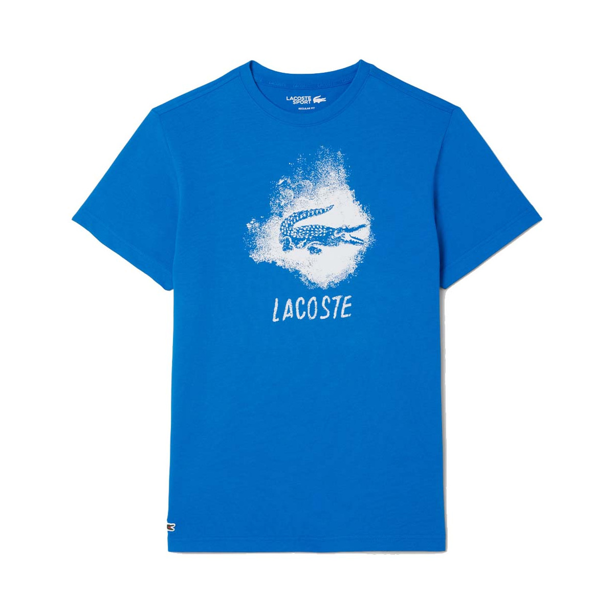 Lacoste Sport Graphic T-Shirt Blau
