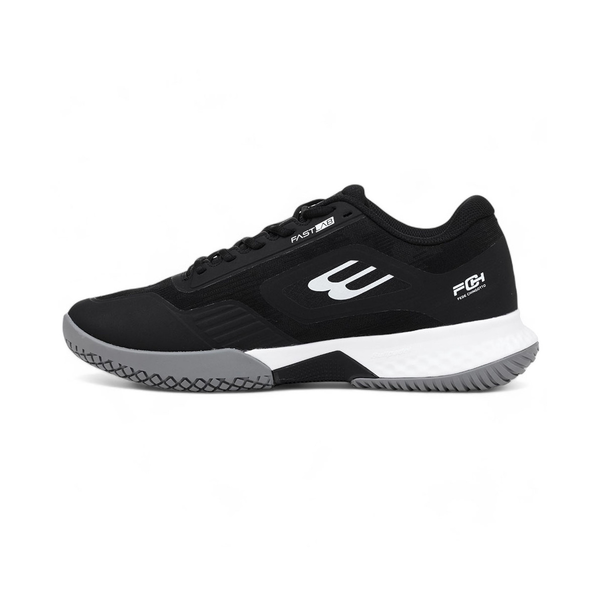 Bullpadel Neuron Vibram 25V Padelschuhe Schwarz